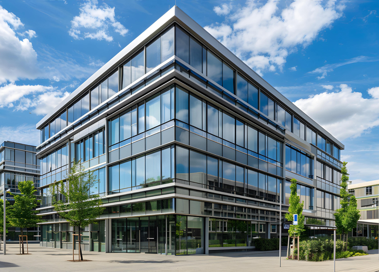Außenansicht Bürogebäude